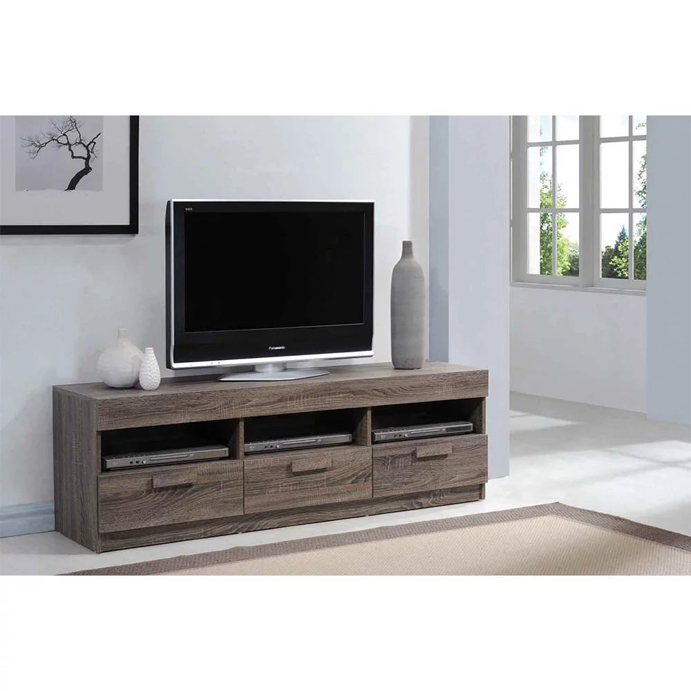 Rustic Oak TV Stand F67253
