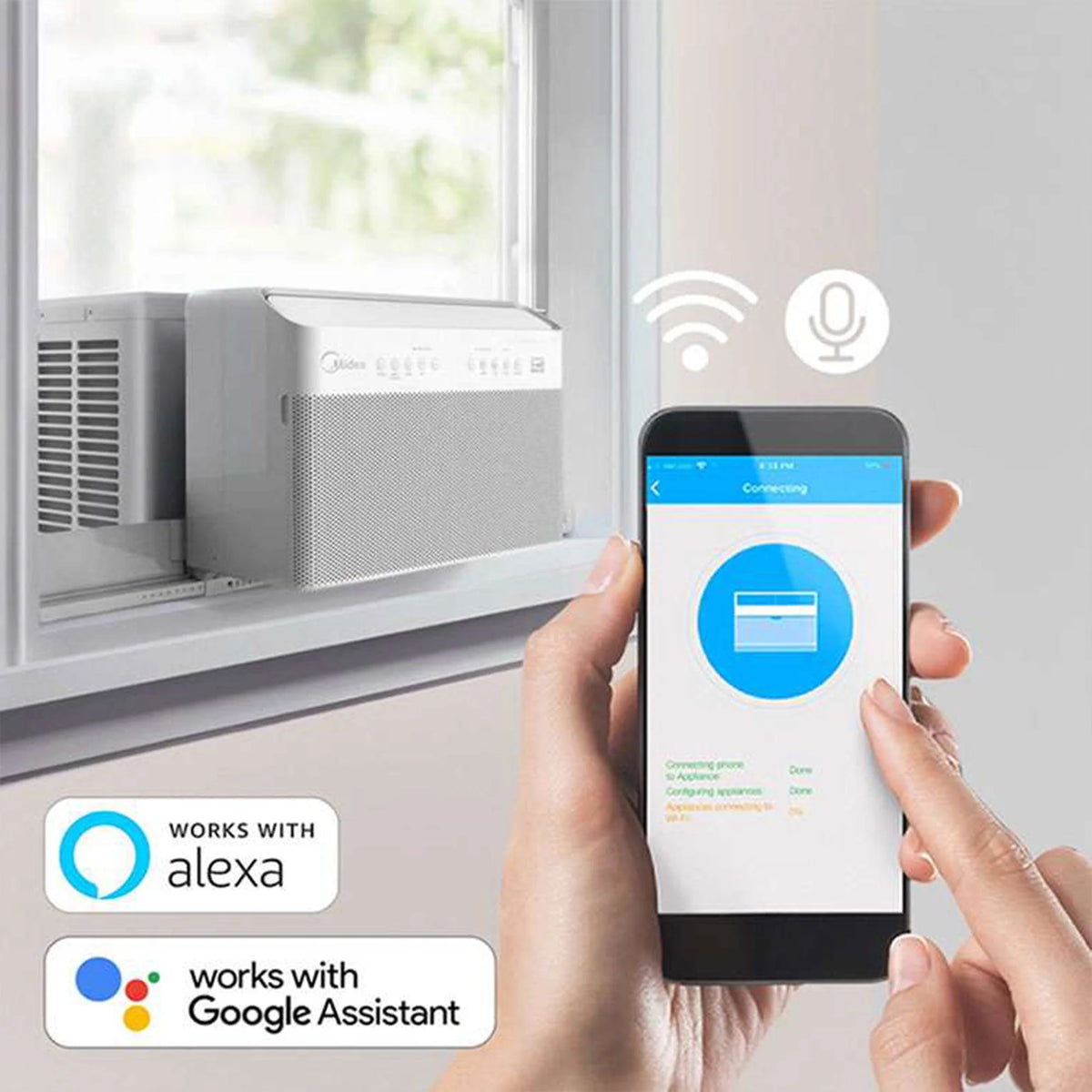 12,000 BTU U Shaped Window Air Conditioner Y912250