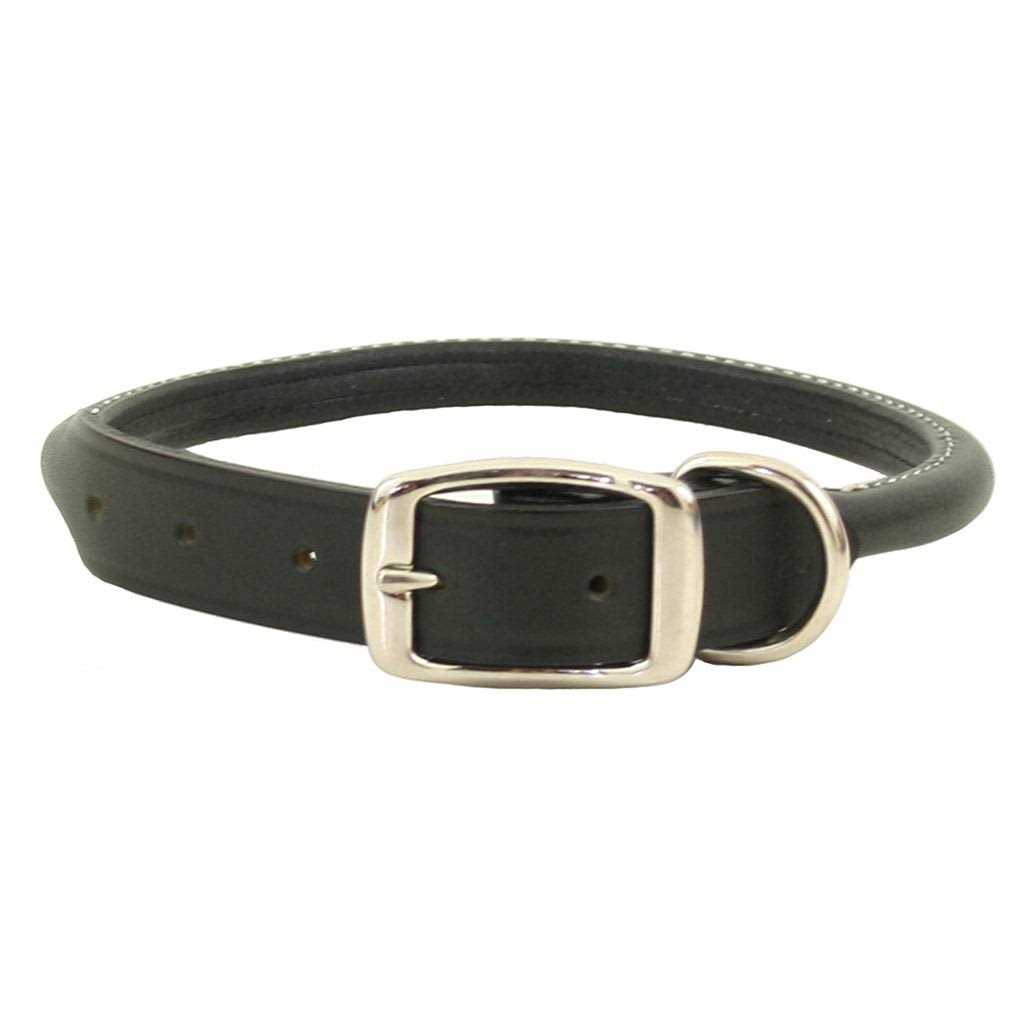 Leather Rolled Dog Collar E986400