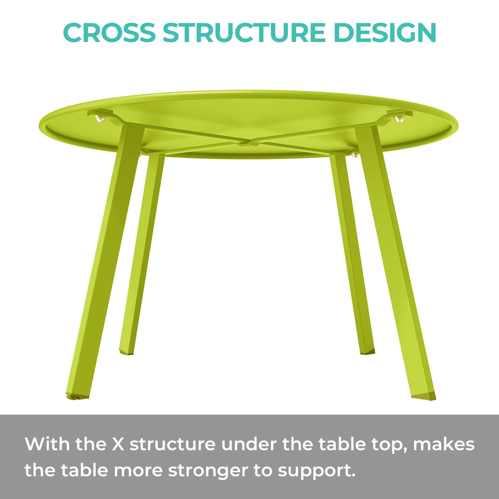 Round Steel Outdoor Coffee Table C513