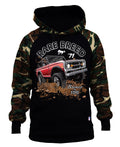 Black Camo Raglan Hoodie A273143