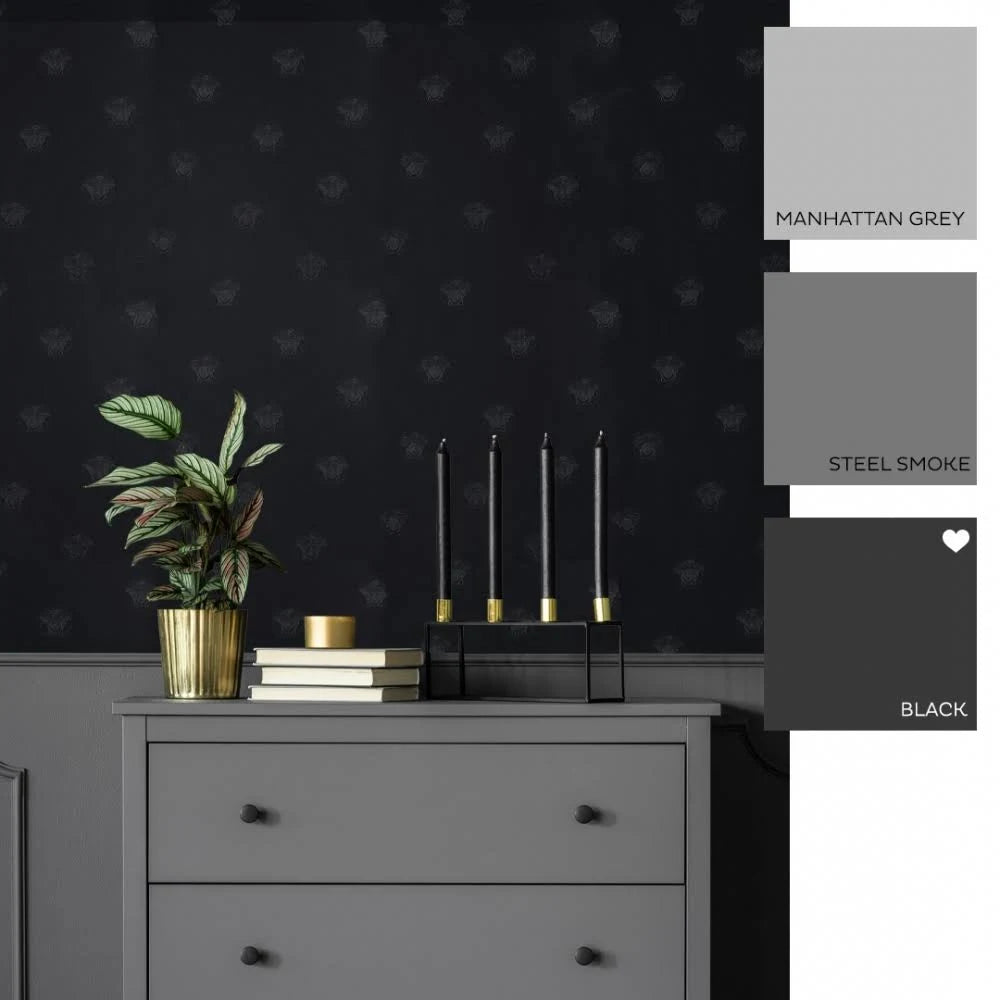 Black Wallpaper M287252