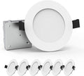 12Pack 6 Inch 12W 80W Eqv 800 Lm Dimmable Ultra Thin LED Recessed Lighting (5000K) O683