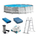15ft x 42in Prism Frame Above Ground Swimming Pool Set J5926
