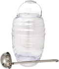 5-Gallon 20L Clear BPA Free Food Grade Plastic Water Jug with Lid & 16oz Ladle O404
