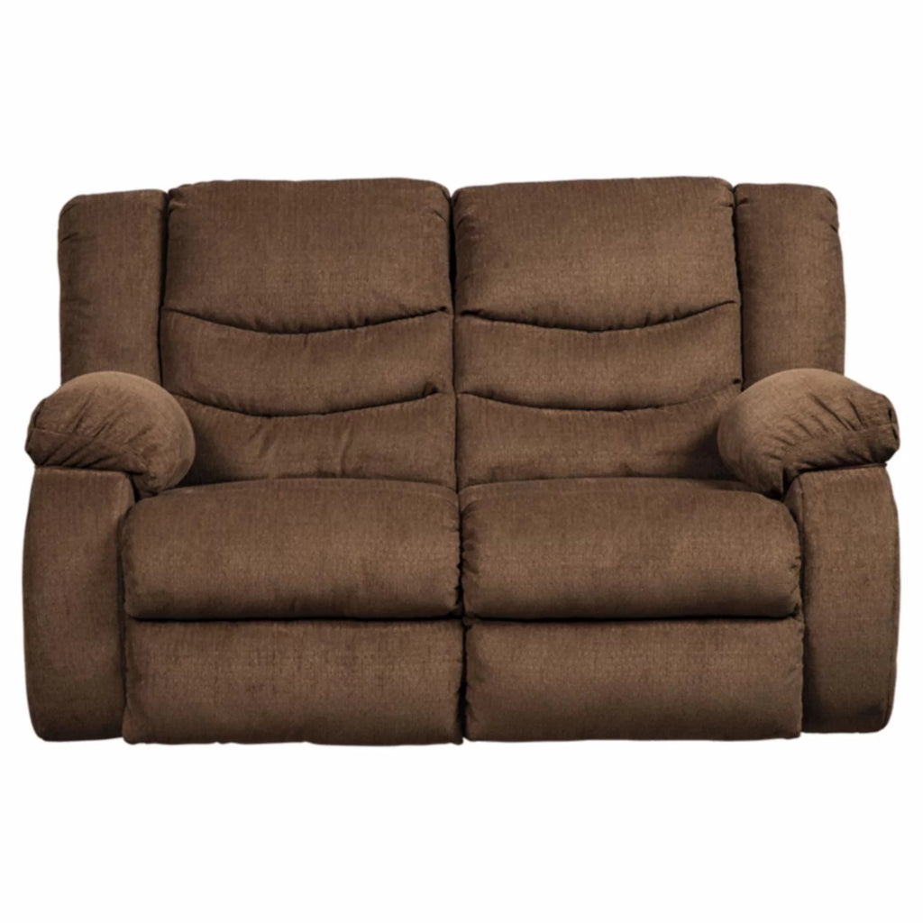Mocha Reclining Loveseat T202
