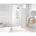 Frameless Fixed Glass Panel, Oil Rubbed Bronze P931078