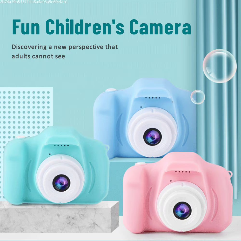 13MP 1080P Rechargeable Children's Toy Camera with 16G TF Card W985007