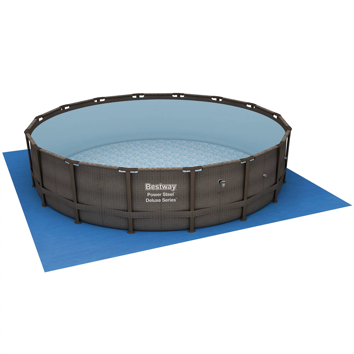 14' x 42 Round Above Ground Swimming Pool Set Y9130