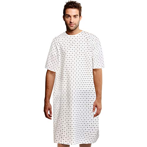 Unisex Patient Gown with Back Ties U9864
