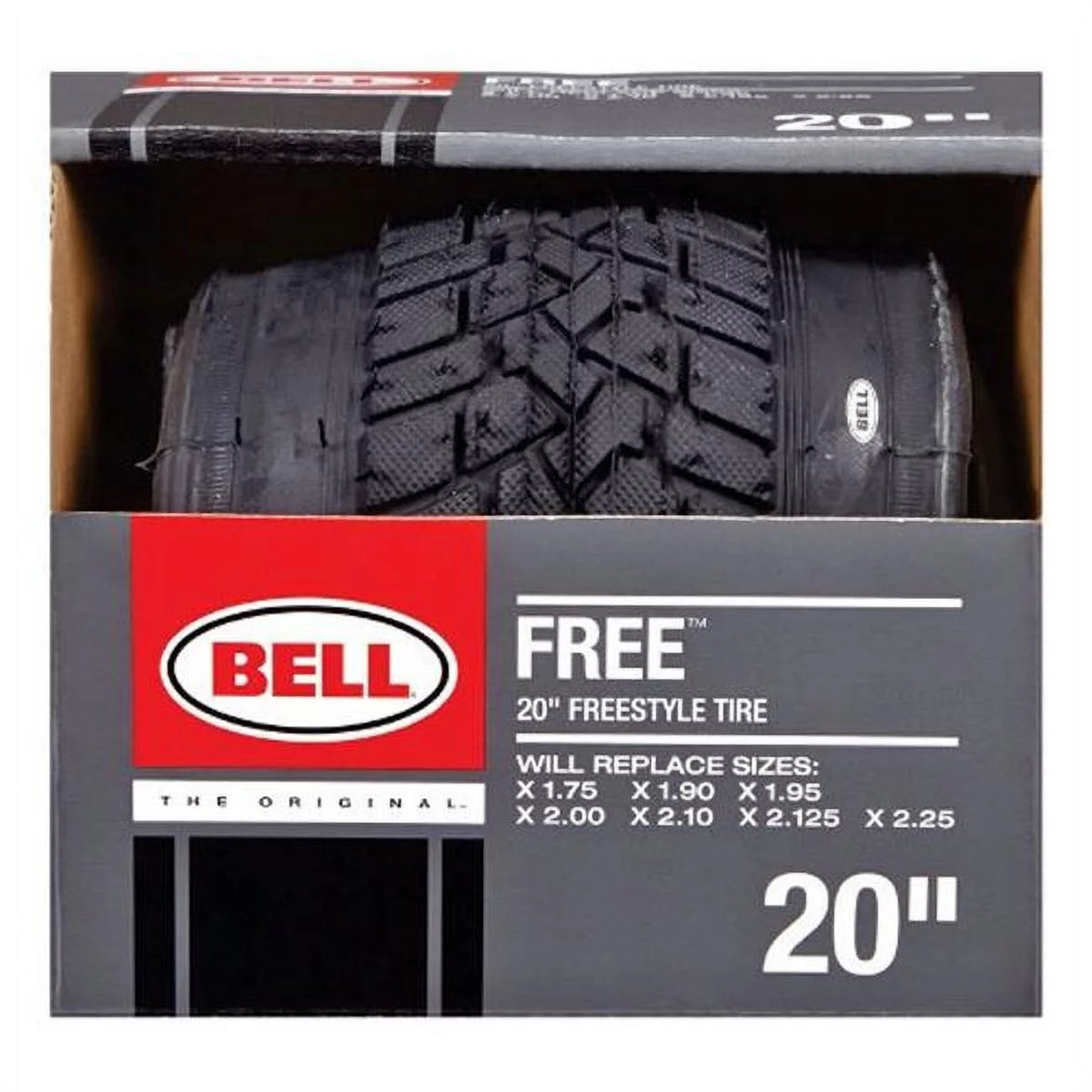 20 in. BMX Bike Tire Black J762372