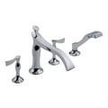 4-Hole Roman Tub with Hand Shower N74985