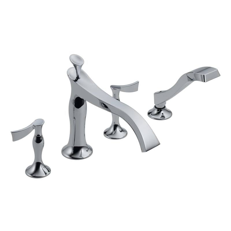 4-Hole Roman Tub with Hand Shower N74985
