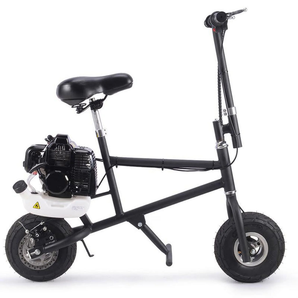 49cc Gas Powered Mini Bike Black Z370774