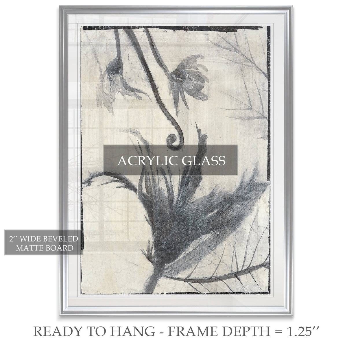 Framed Giclee Print Q148