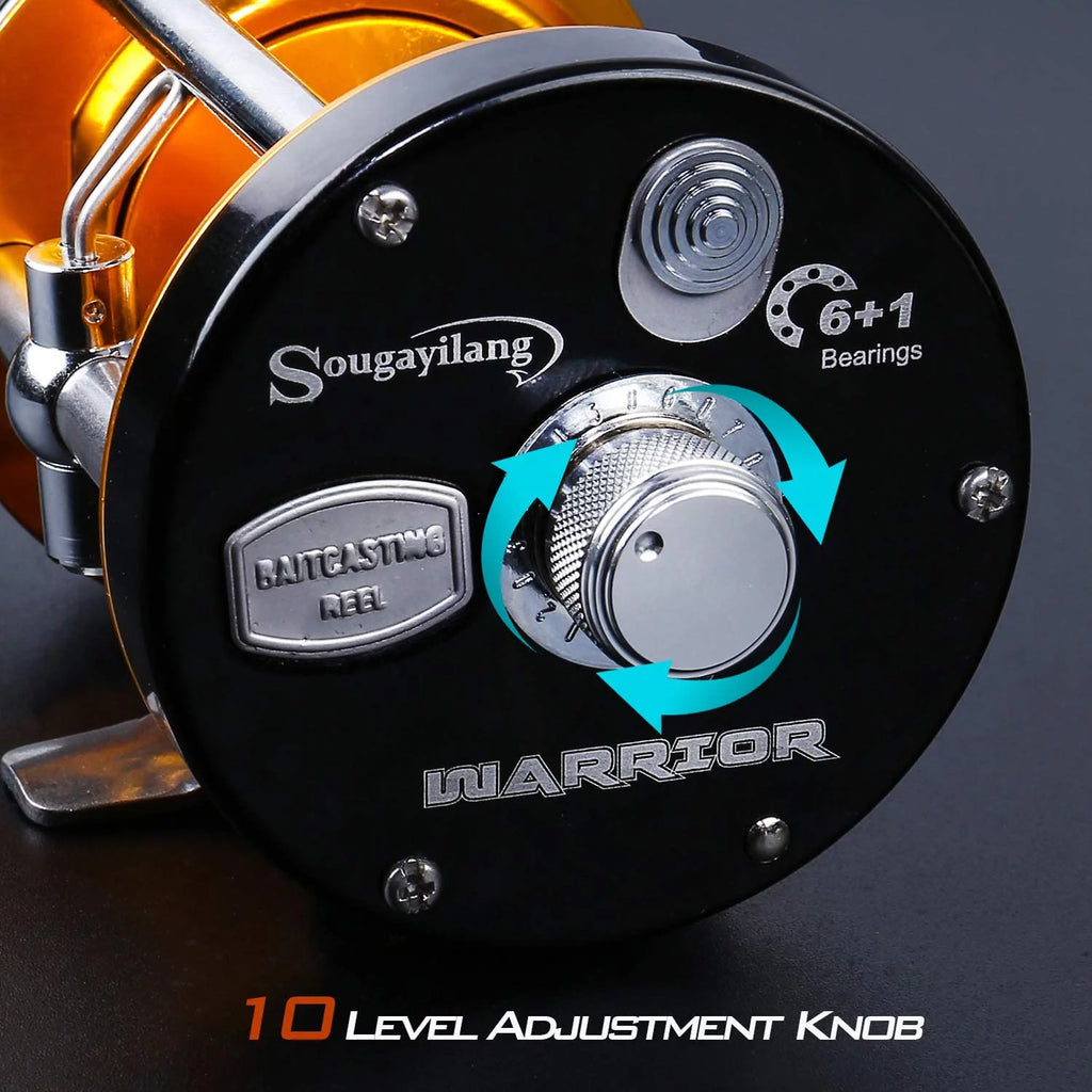 Round Baitcasting Fishing Reel S9870
