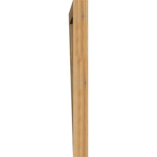 4x22W x 42x22D x 42x22H Traditional Rough Sawn Western Red Cedar Bracket T297