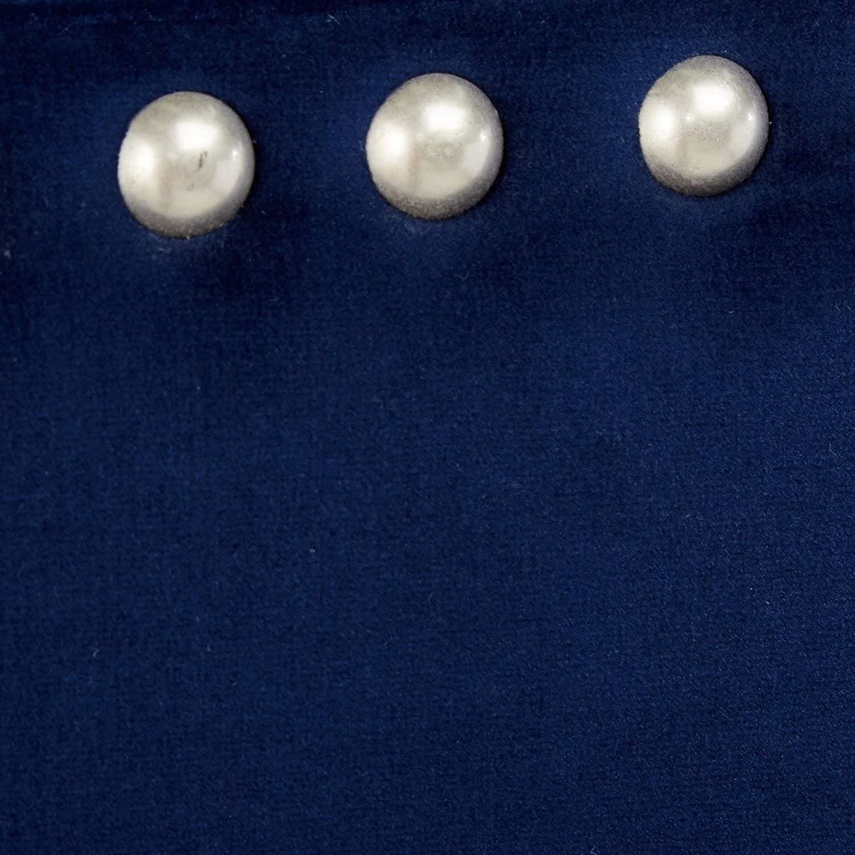 Blue Velvet King Size Upholstered Panel Bed V800