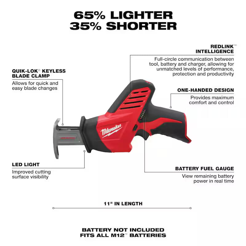 12V Cordless Reciprocating Saw Q48375