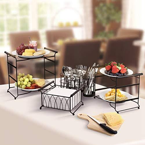 7-Piece Stackable Buffet Caddy Set N889