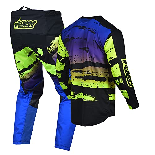 Motocross Jersey Pant Combo Dirt Bike Gear Set V85411