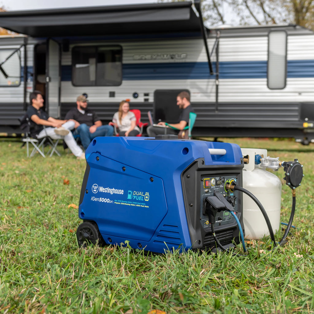 Gas Powered Portable Inverter Generator with Electric Start R15328