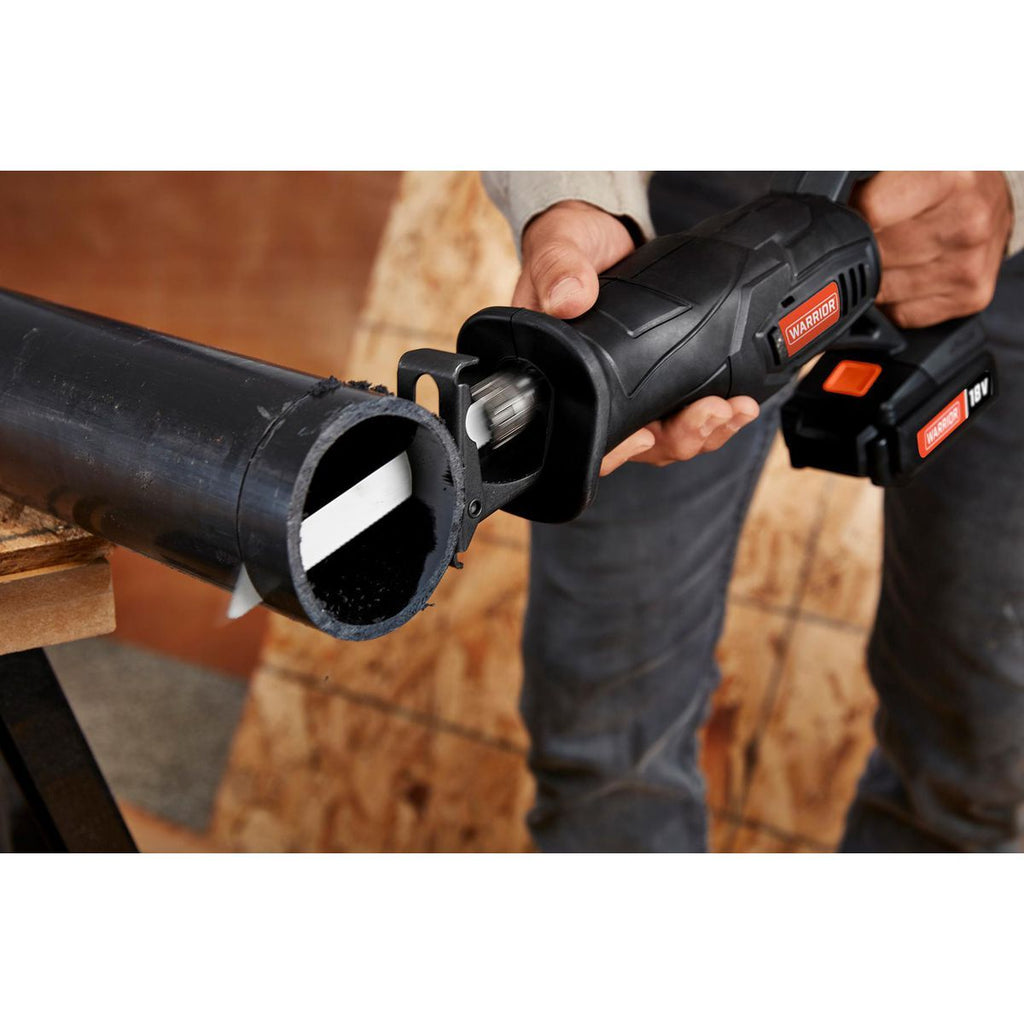 18V Cordless Reciprocating Saw Kit with Battery and Charger A8177