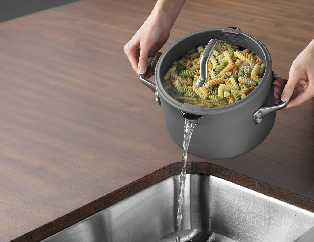 6-Quart Nonstick Stock Pot with Cover E373