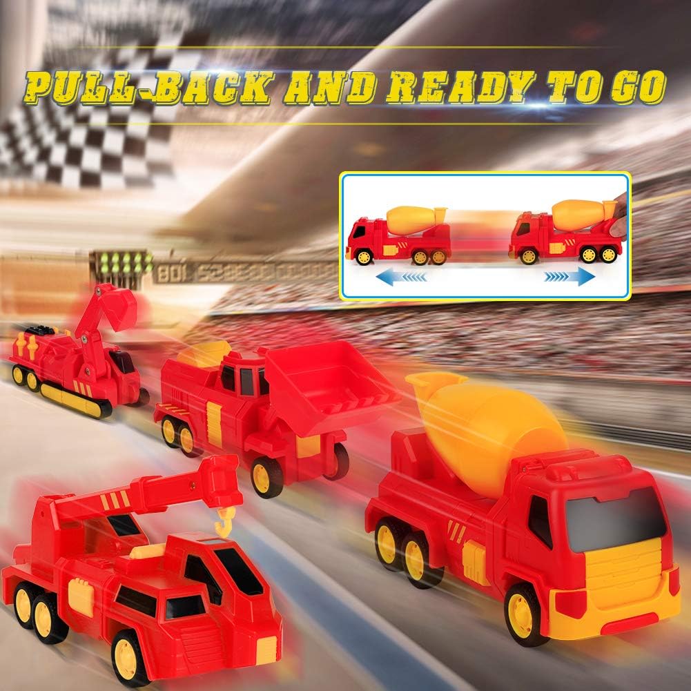 Pull Back Construction Toy Set Q898