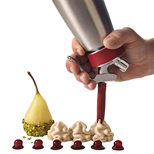 Whipped Cream Chargers, Low Carbon Steel, Pack of 10 Y9166