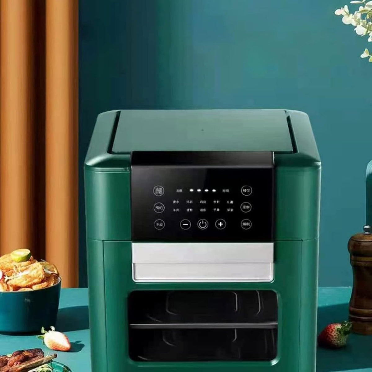 12L Air Fryer Oven Toaster Rotisserie Dehydrator with LED Digital Touchscreen M197