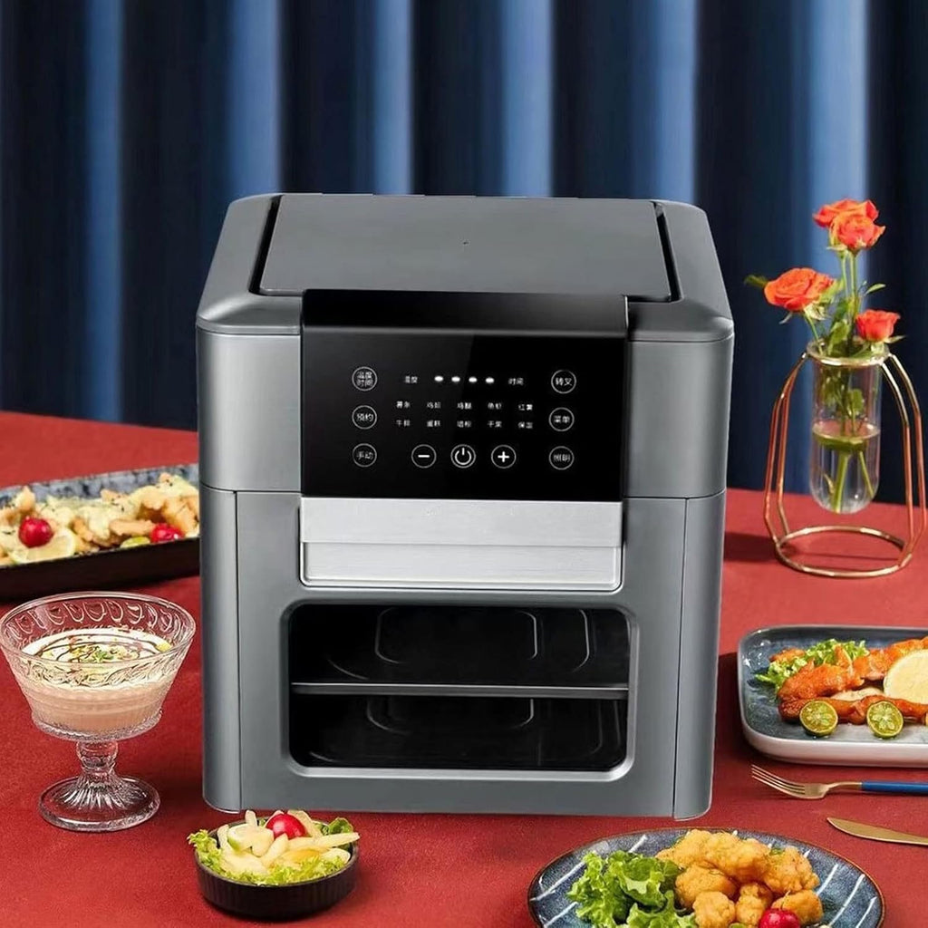 12L Air Fryer Oven Toaster Rotisserie Dehydrator with LED Digital Touchscreen M197