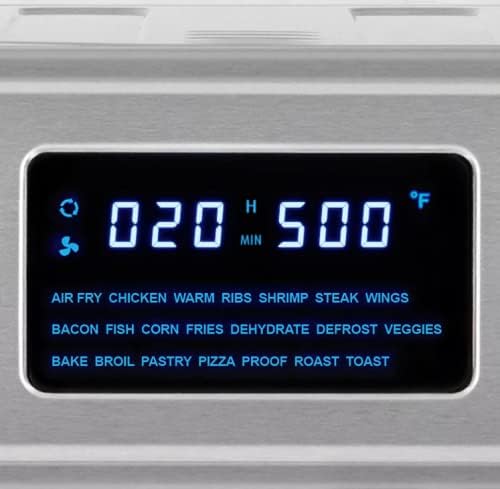 26 Quart Digital Air Fryer Oven Combo Stainless Steel X496