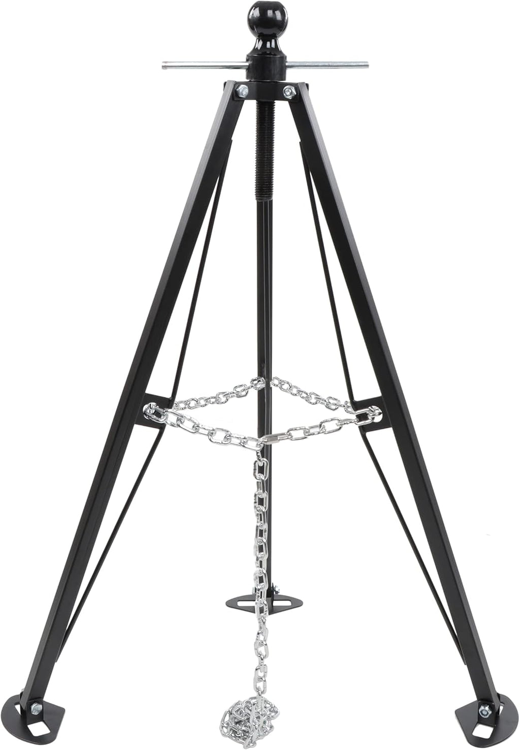Gooseneck RV Stabilizer Tripod 2-5/16in Ball Joint 7500lb Cap 5th Wheel Adjustable Jack Q413435