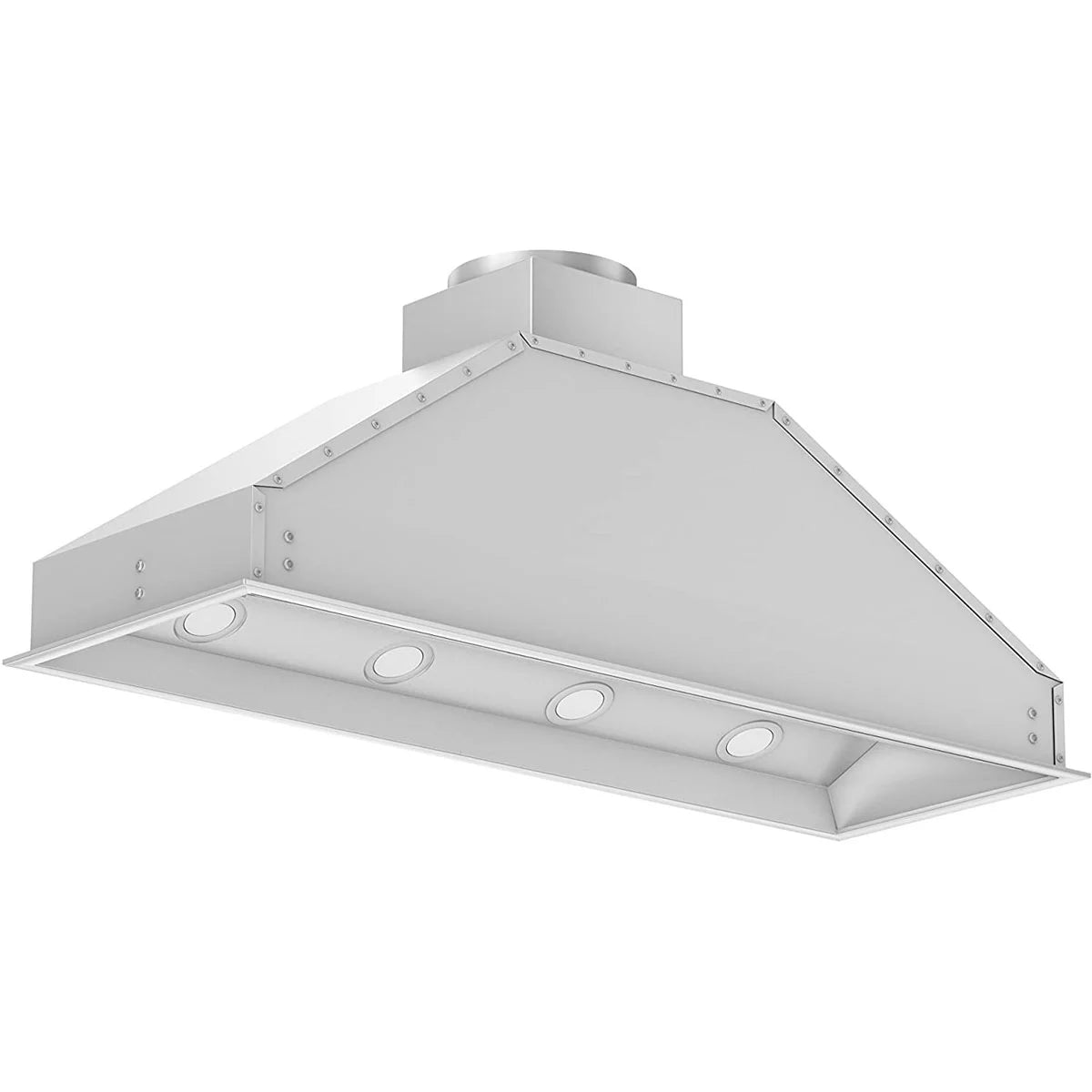 46 Inch Stainless Steel Range Hood Insert with LED Lighting F2409