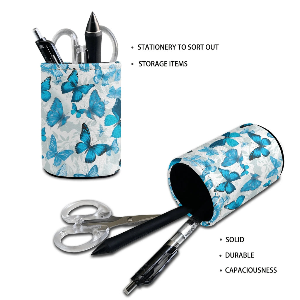Leather Pencil Holder Desk Organizer K975