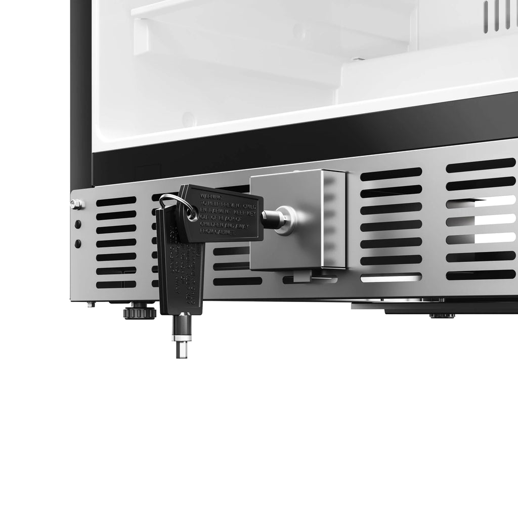 Stainless Steel Built-In Refrigerator and Beverage Cooler Y562203
