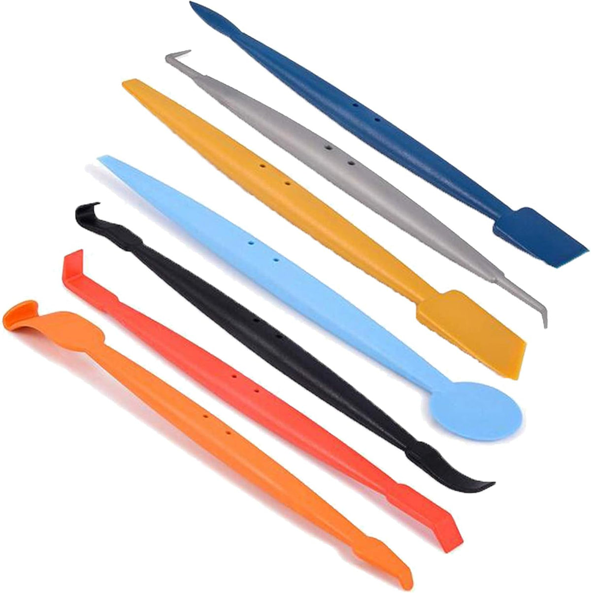 7 Kinds Car Vinyl Wrap Tool Magnet Micro Squeegee Set Pack of 2 W8889