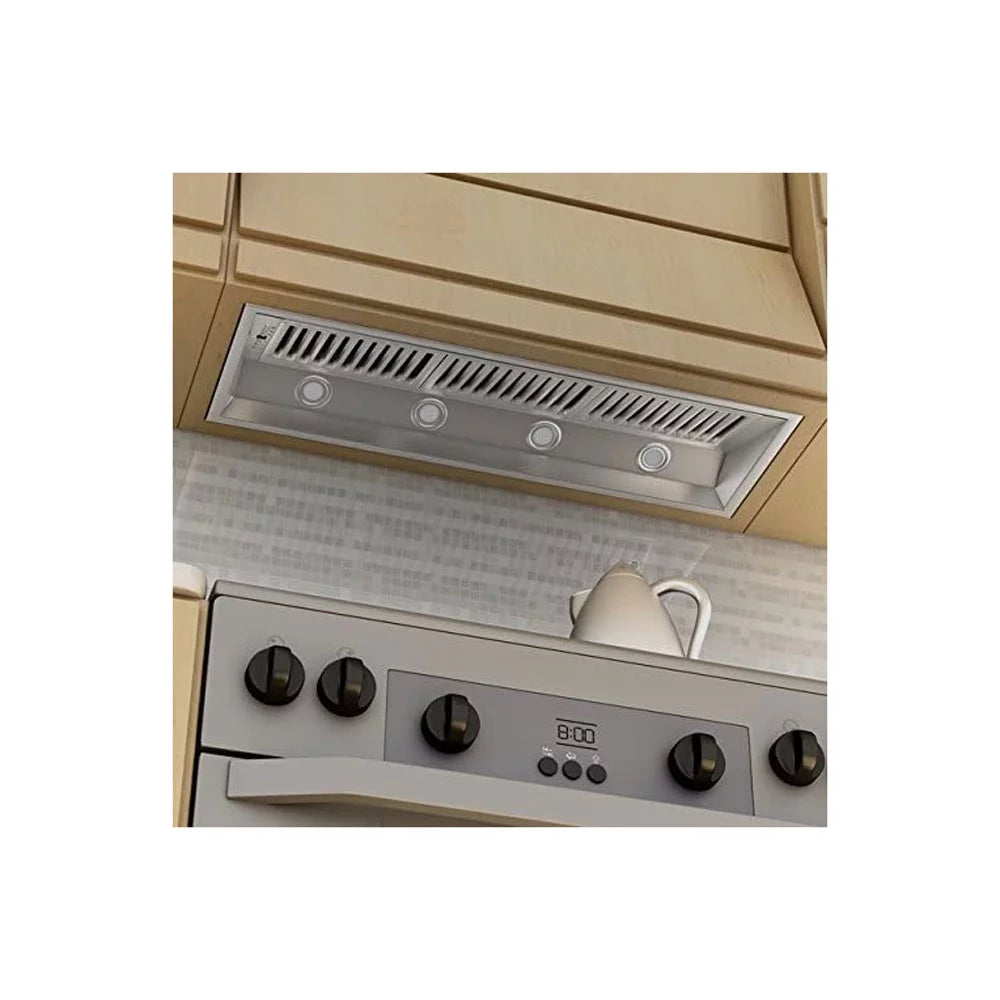 46 Inch Stainless Steel Range Hood Insert with LED Lighting F2409