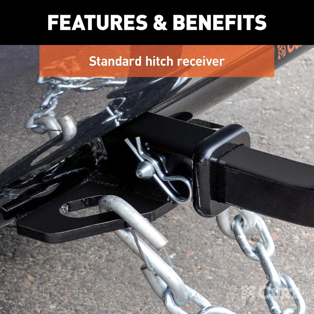 Class 2 Trailer Hitch with Ball Mount, 1-1/4-Inch Receiver X692