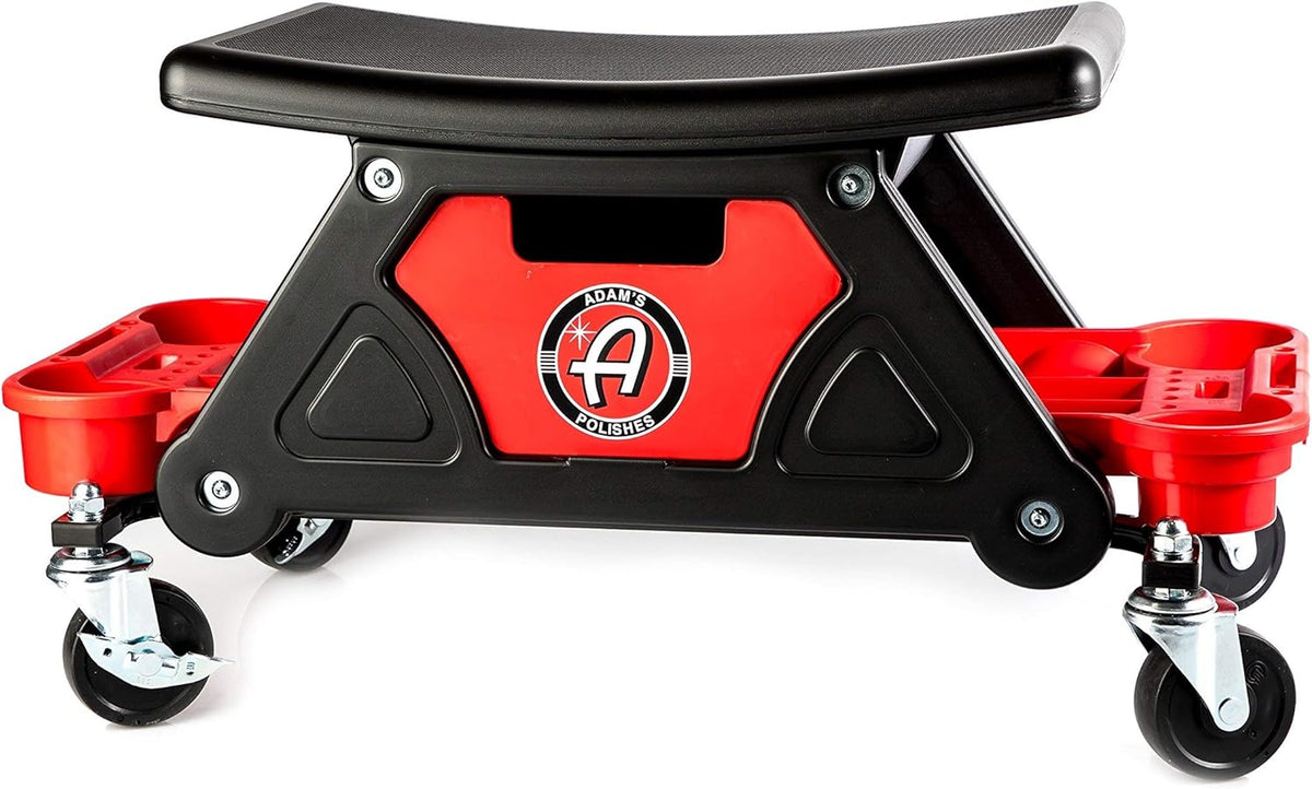 Mobile Rolling Utility Creeper Seat with Extra Storage Trays W398