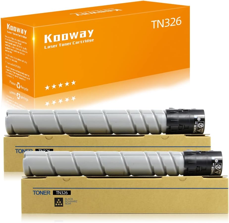 Black Toner Cartridge Replacement 2 Pack Y2761