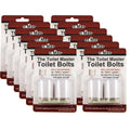 Tool-Free Toilet Bolt and Cap System (12-Pack) Q174