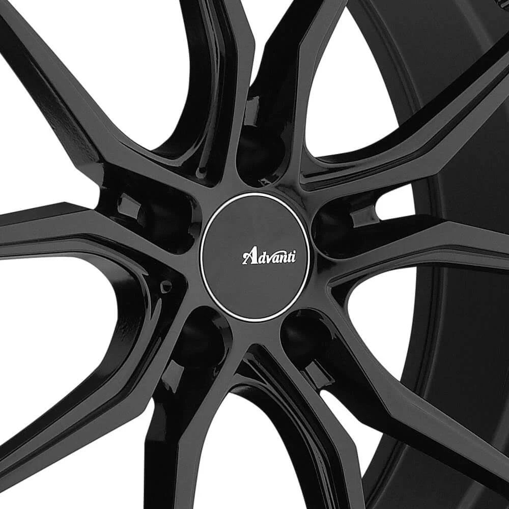 Gloss Black Racing Wheel D3191