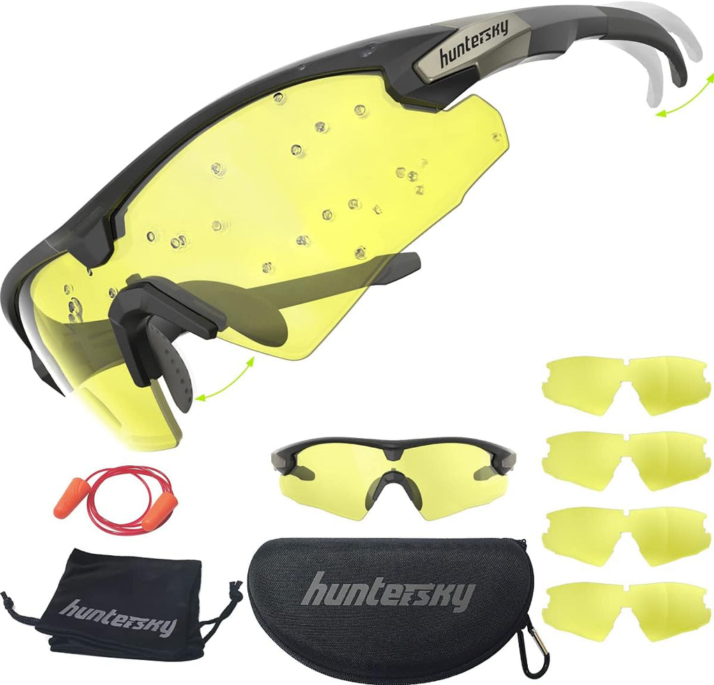 Tactical Shooting Glasses Ballistic Impact Protection Pack of 2 U634013