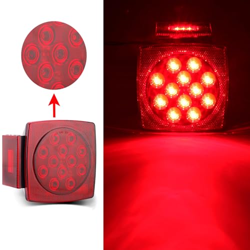 12V LED Trailer Light Kit with 25ft Trailer Wire Z389