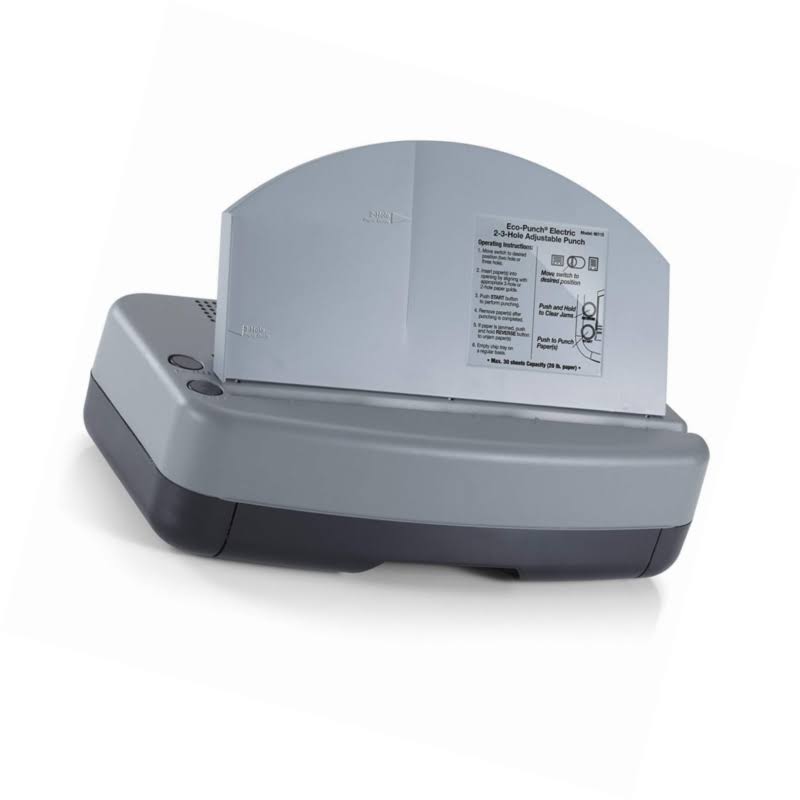 Electric Punch 2-3 Hole Adjustable 30-Sheet Capacity T160