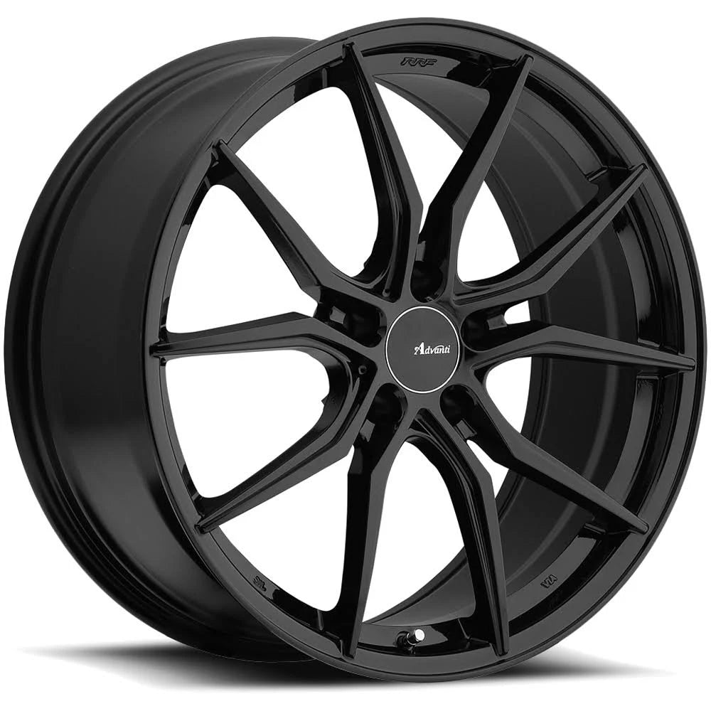 Gloss Black Racing Wheel D3191