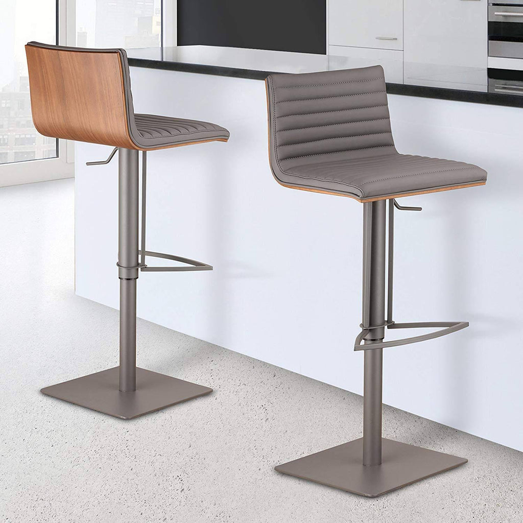 Adjustable Metal Barstool S406
