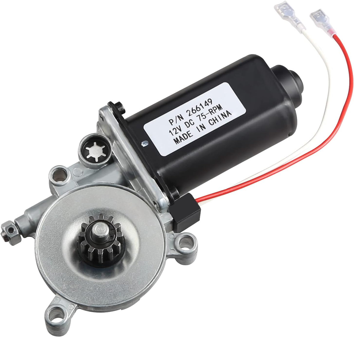 RV Power Awning Motor Replacement with Dual Connector G612